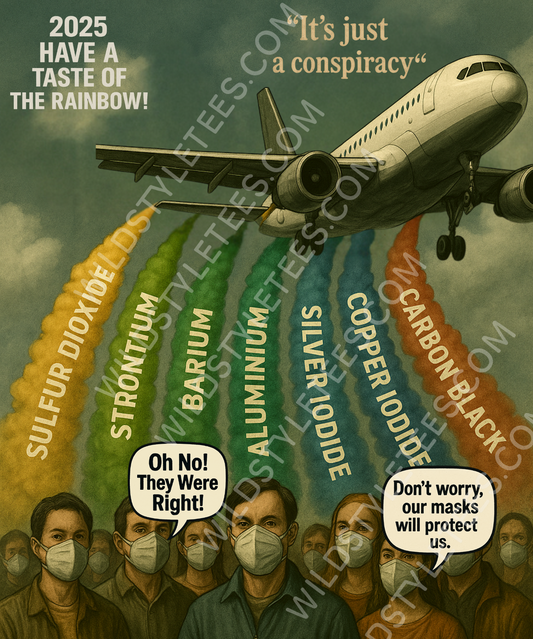 Unisex Geo Engineering Chemtrails Conspiracy T-Shirt